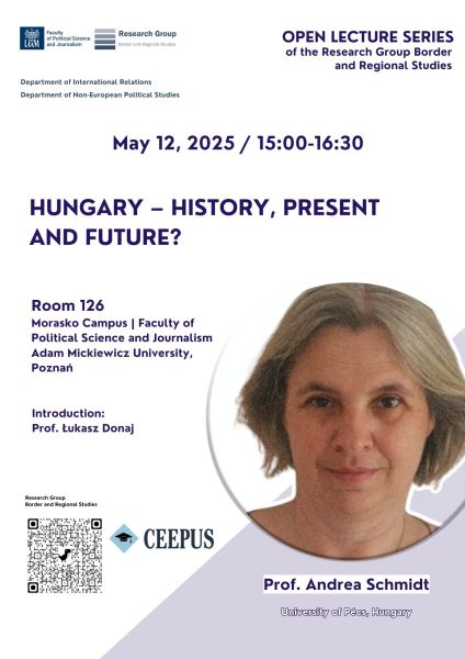 Prof. Andrea Schmidt from University of Pécs 