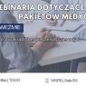 Plakat webinaria pakiet medyczny
