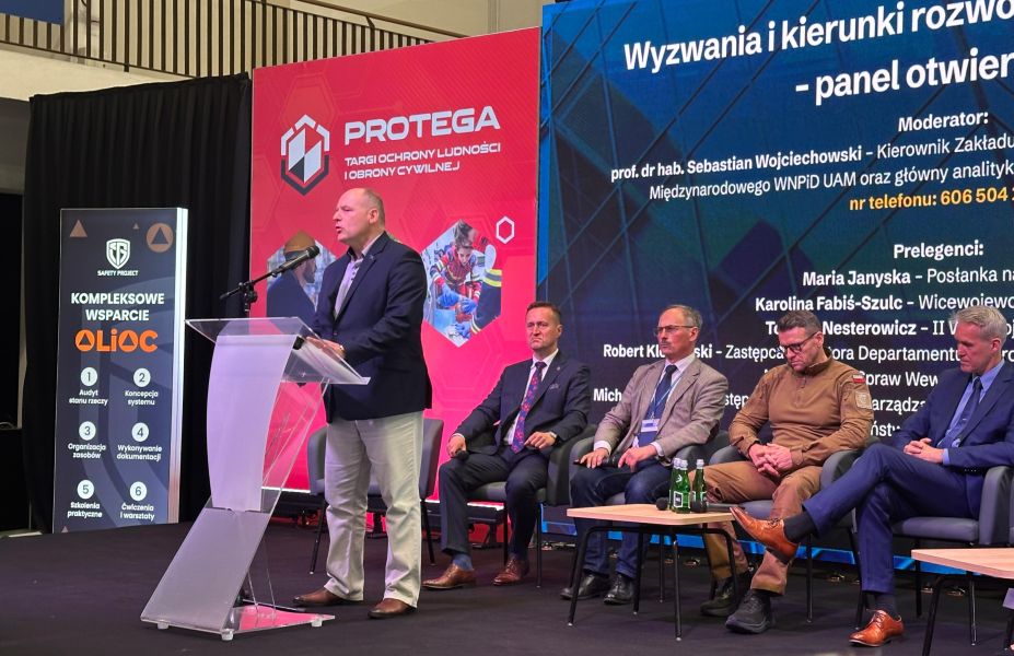 Prof. S. Wojciechowski podczas II Kongresu Naukowo-Technicznego PROTEGA