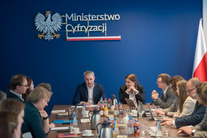 Spotkanie z Ministrem Cyfryzacji w Warszawie
