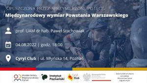 Międzynarodowy wymiar Powstania Warszawskiego