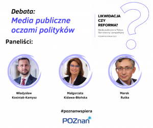Debata: Media publiczne oczami polityków