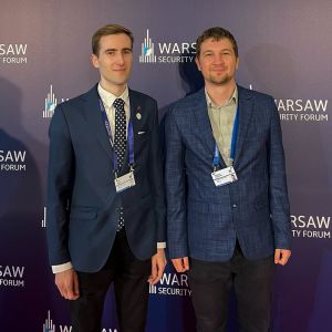 Młodzi naukowcy WNPiD na Warsaw Security Forum