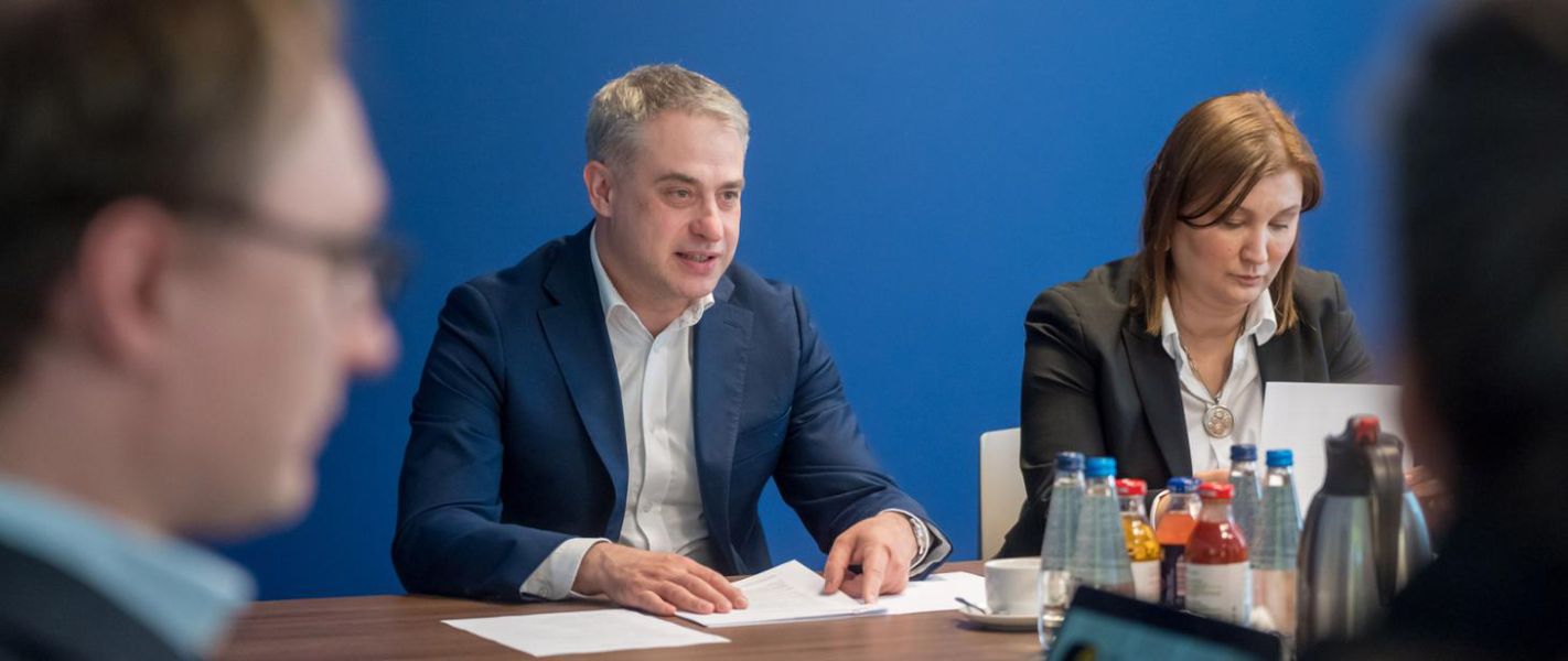 Meeting in the Ministry of Digital Affairs in Warsaw