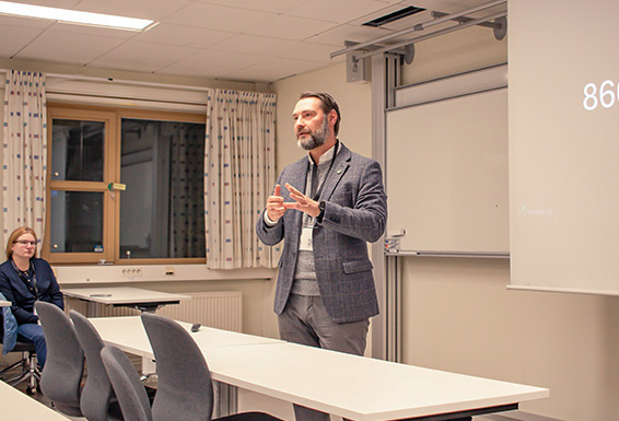 Prof. Tomasz Brańka na BUP PhD Students Training i BUP Symposium