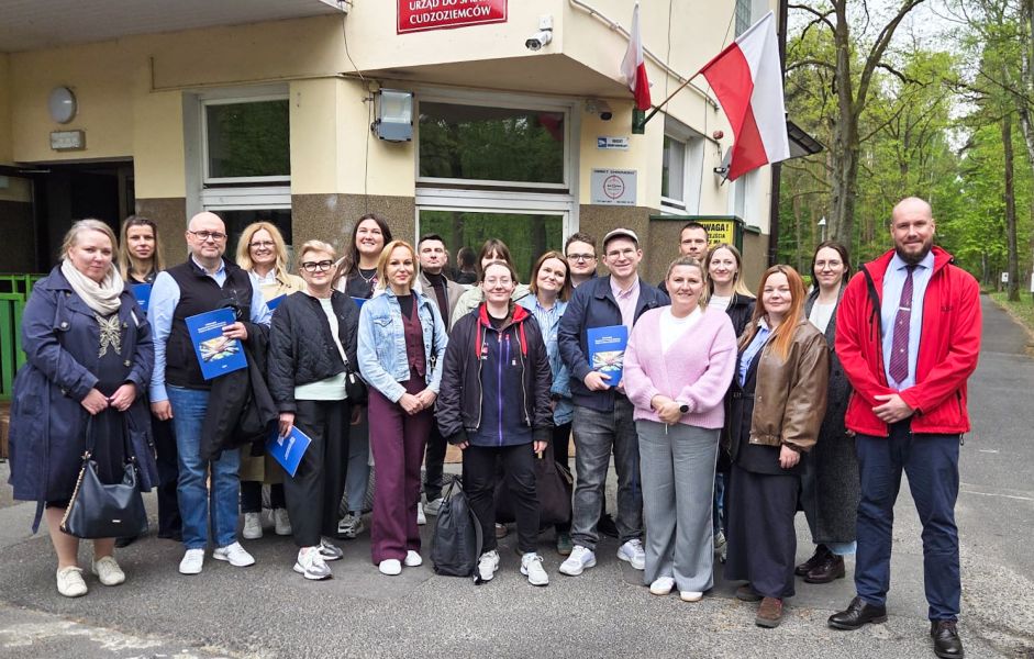 Wizyta studyjna słuchaczy studiów podyplomowych w Warszawie