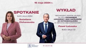 Swiatłana Cichanouska i Paweł Łatuszka na WNPiD