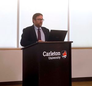 Prof. Bartosz Hordecki na Carleton University w Ottawie