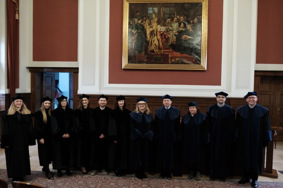 Wręczenie dyplomów doktorom i doktorom habilitowanym