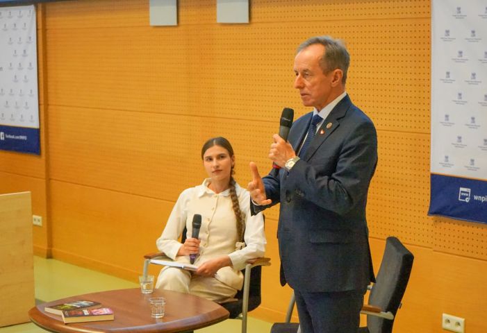 Spotkanie otwarte z Tomaszem Grodzkim na WNPiD