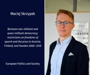 Artykuł mgr. Macieja Skrzypka w European Politics and Society  