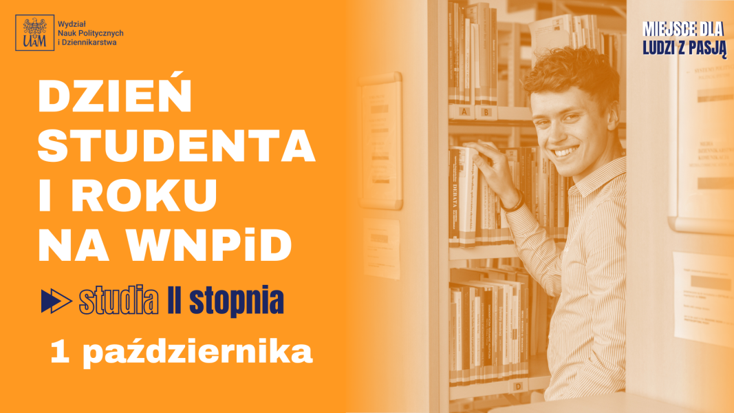 DZIEŃ STUDENTA I ROKU - studia II stopnia