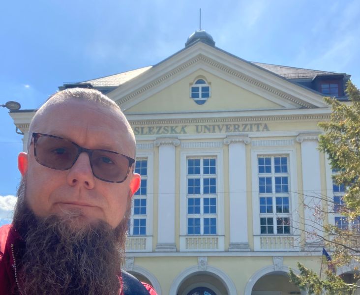 Prof. Łukasz Donaj na Uniwersytecie Śląskim w Opawie 