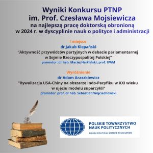 wyróżnienie PTNP