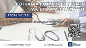 Spotkania dotyczące oferty pakietów medycznych