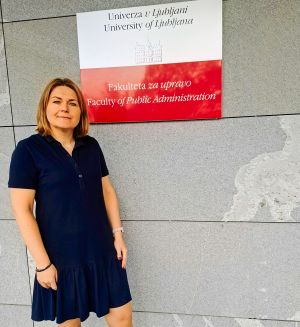 M.A. Barbara Liszkiewicz at the University of Ljubljana