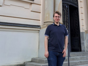 Krzysztof Żerko na stypendium w Opawie