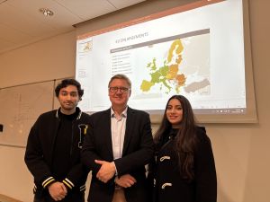 Studenci z Uniwersytetu w Peczu na WNPiD