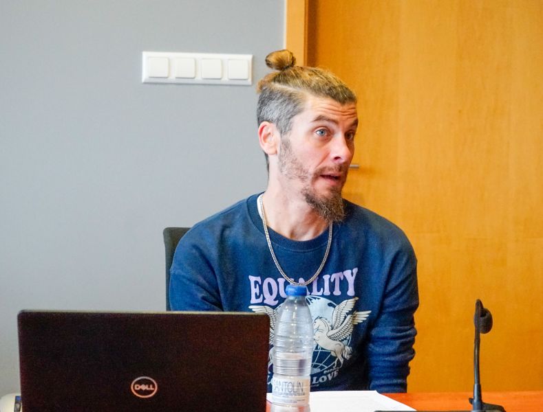 Wizyta Prof. César García Andrés 