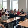 Dr Jakub Jakubowski  spotkanie z młodzieżą w II LO w Poznaniu