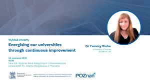 „Energising our universities through continuous improvement”