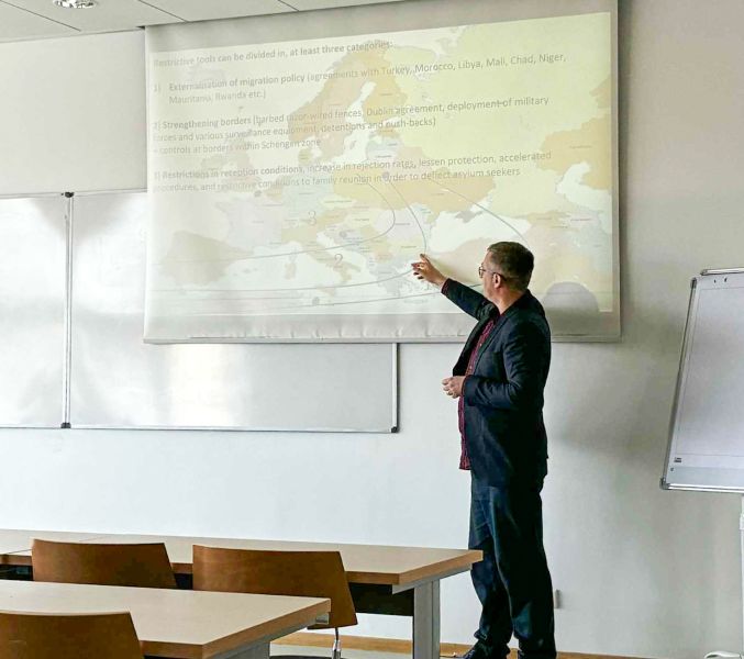 Dr. Drago Župarić-Iljić from University of Zagreb at AMU