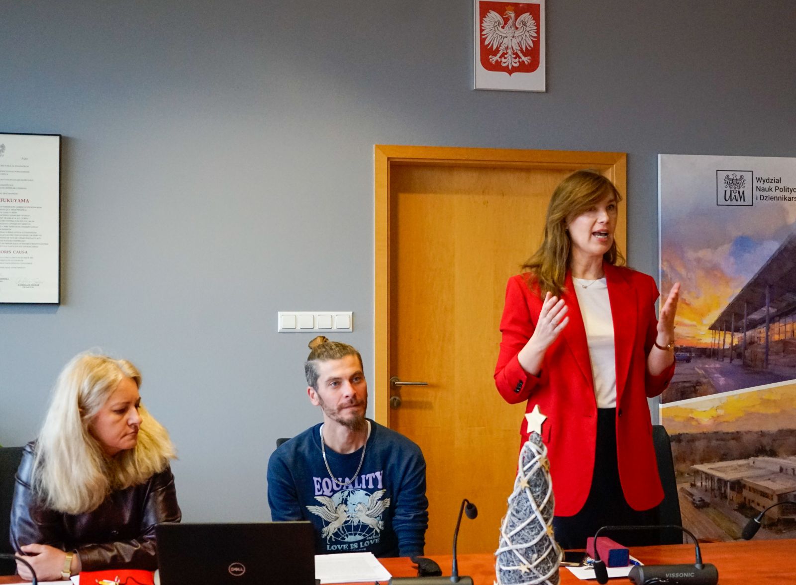 Wizyta Prof. César García Andrés 