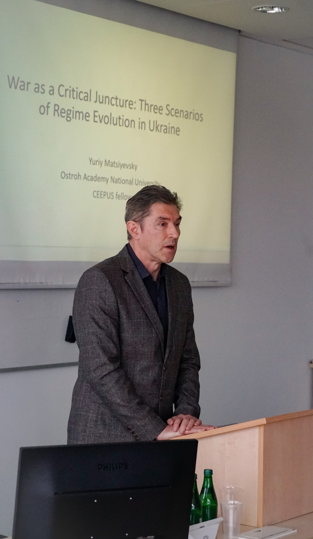 Prof. Yuriy Matsiyevsky na WNPiD