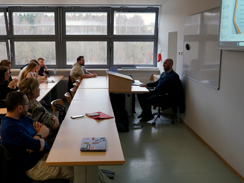 Wizyta prof. Dato Tabatadze w ramach Erasmus+ Teaching