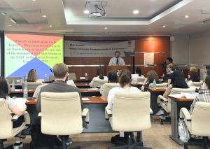 Mgr Karol Starowicz na Korea University w Seulu