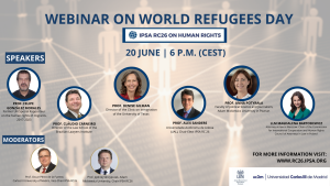Webinar on world refugees day - IPSA RC26 on Human Rights