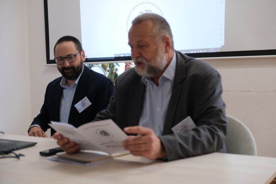 Dr Igor Ksenicz na konferencji w Przemyślu