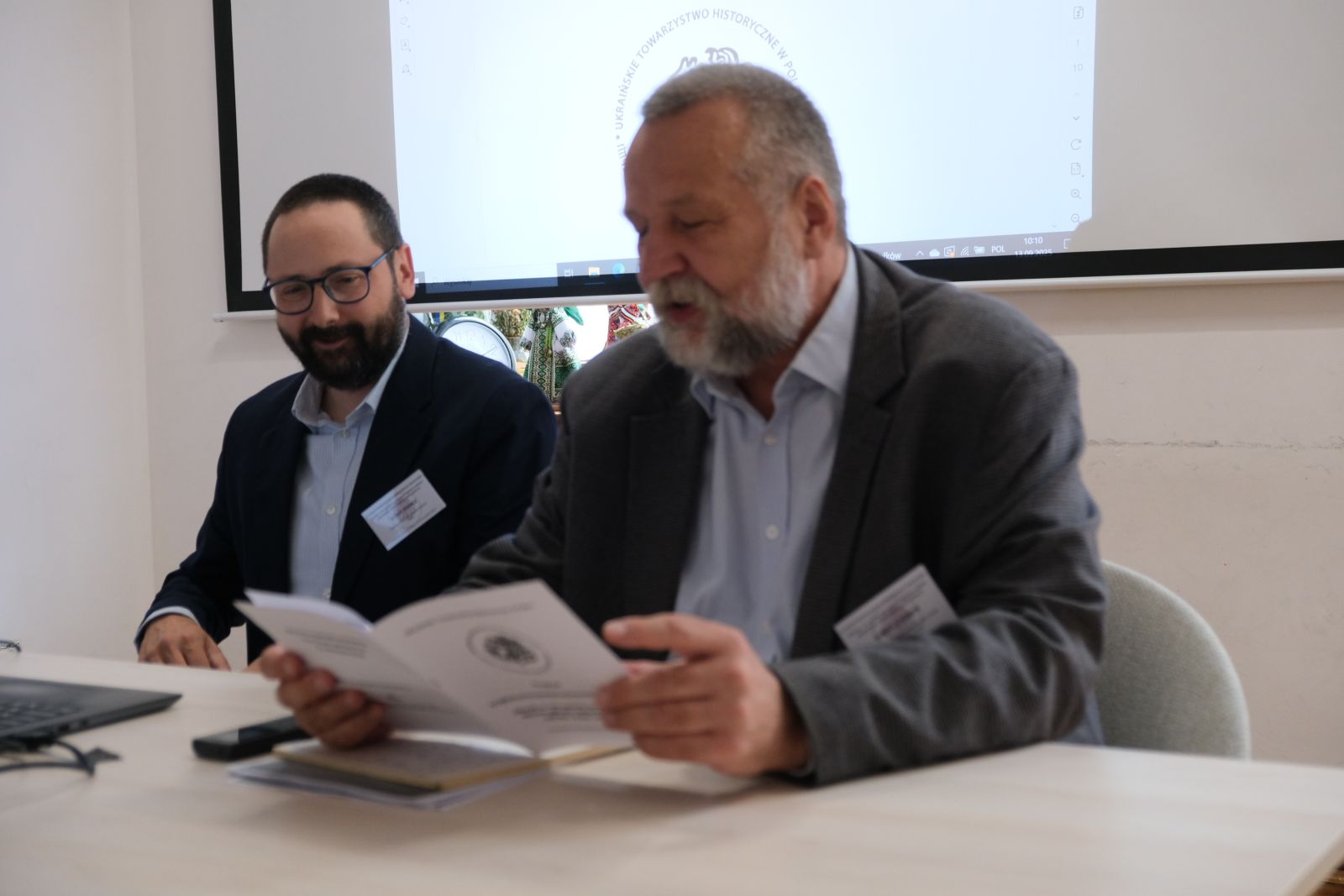 Dr Igor Ksenicz na konferencji w Przemyślu