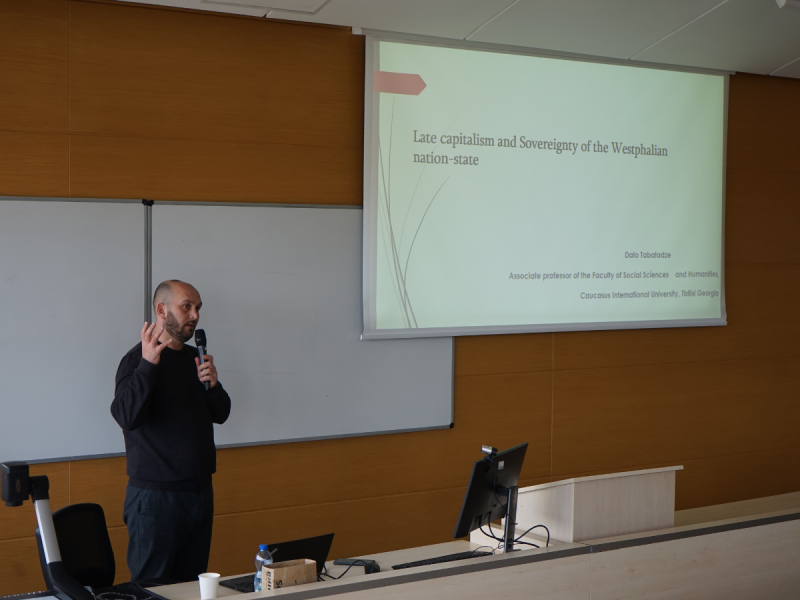 Wizyta prof. Dato Tabatadze w ramach Erasmus+ Teaching