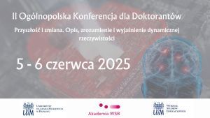 II Ogólnopolska Konferencja Doktorantów „Przyszłość i zmiana. Opis, zrozumienie i wyjaśnienie dynamicznej rzeczywistości”