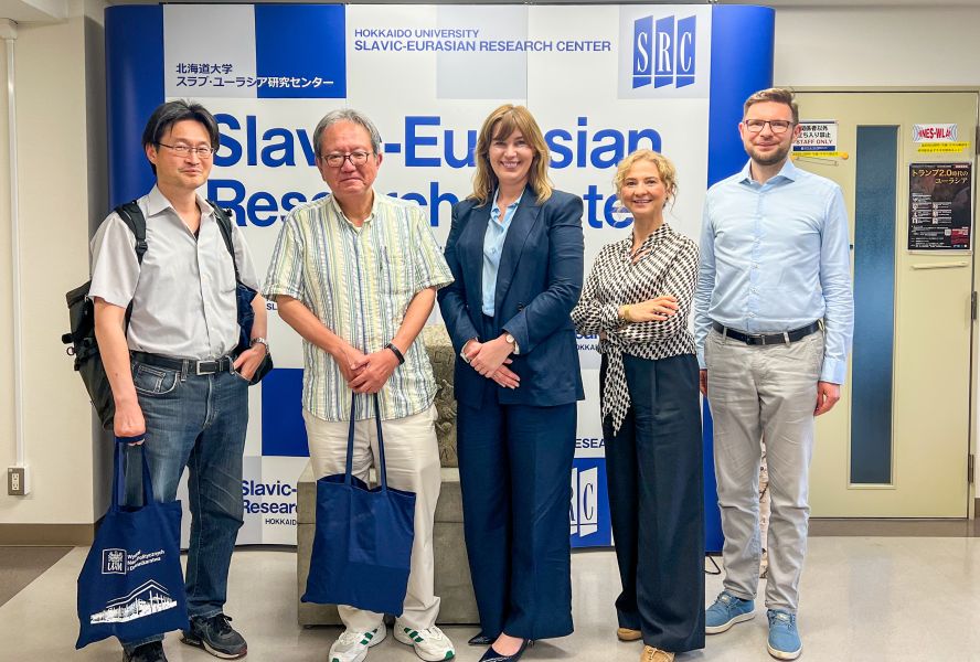 Wizyta pracowników WNPiD UAM na Uniwersytecie Hokkaido w Japonii