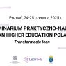 Transformacje Lean XII Praktyczno-Naukowe Seminarium Lean Higher Education Poland