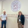 Prof. B. Przybylska-Maszner i dr R. Szymanowski na konferencji EISA