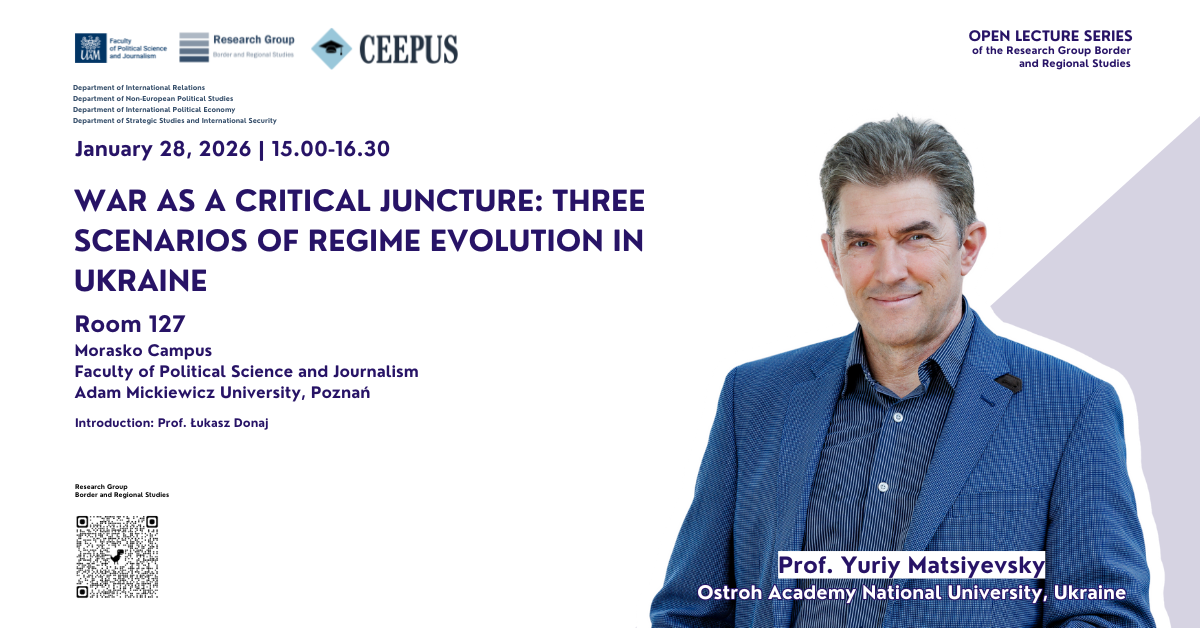 Prof. Yuriy Matsiyevsky open lecture