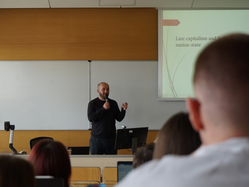 Wizyta prof. Dato Tabatadze w ramach Erasmus+ Teaching