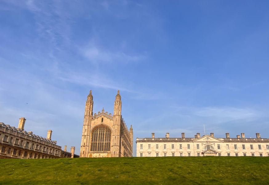 Studentka Joanna Sztanka na Uniwersytecie w Cambridge 