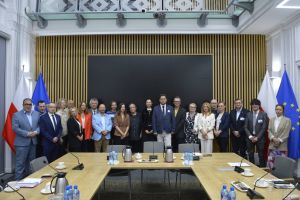 Przedstawiciele WNPiD UAM na spotkaniu w Ministerstwie Nauki i Szkolnictwa Wyższego