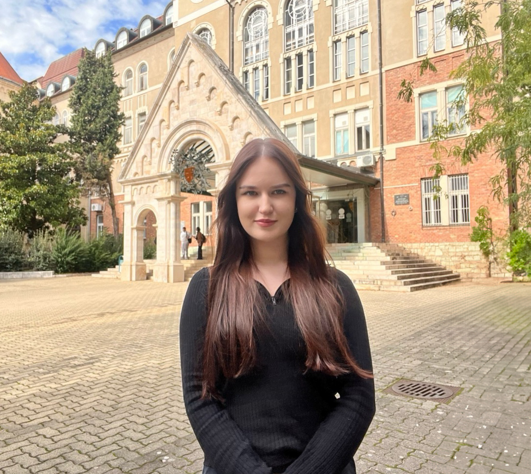 Hanna Wojtyna at the University of Pécs