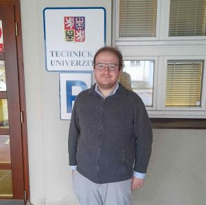 MA Marcin Wochelski at the Technical University of Liberec