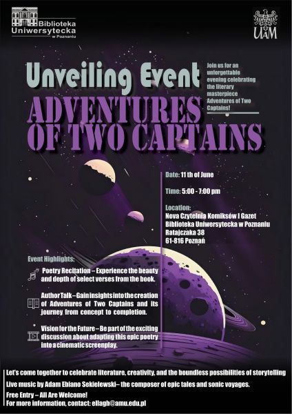 Spotkanie literacko-polityczno-społeczne: Adventures of Two Captain