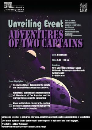 Spotkanie literacko-polityczno-społeczne: Adventures of Two Captain