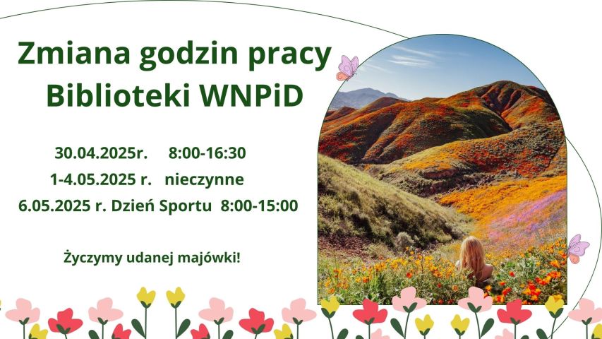 Zmiana godzin pracy