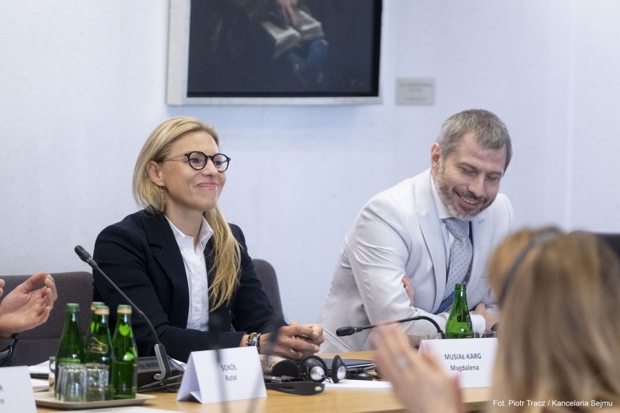 Prof. M. Musiał-Karg na międzynarodowej konferencji w Sejmie RP