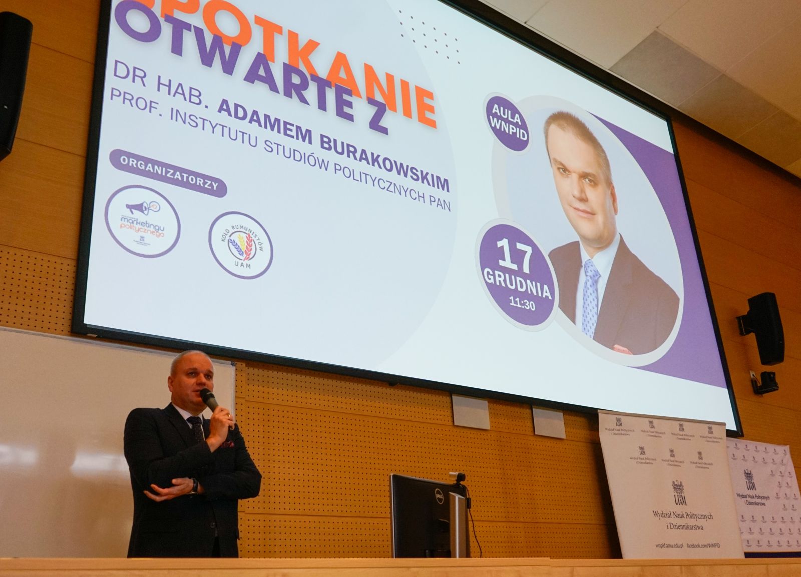 Spotkanie z prof. Adamem Burakowskim