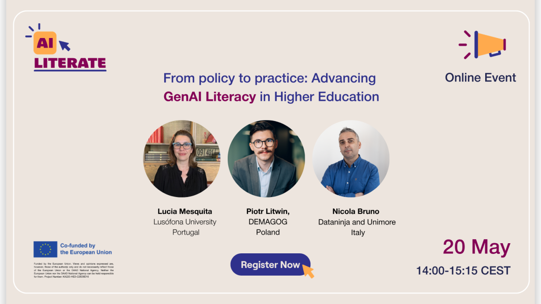 From Policy to Practice: Advancing GenAI Literacy in Higher Education [Webinarium]